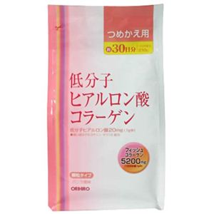 オリヒロ 低分子ヒアルロン酸コラーゲン つめかえ用 210g