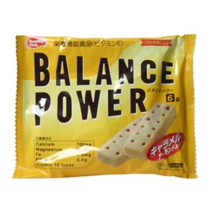 バランスパワー キャラメル 56kcal 6袋(12本) 【10セット】