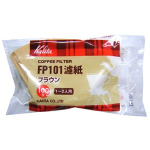 カリタ FP101濾紙みさらしタイプ(100枚入) 1-2人用 【12セット】