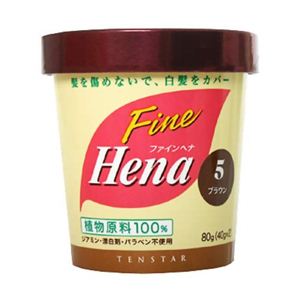 テンスター ファインヘナ ブラウン 80g 【3セット】