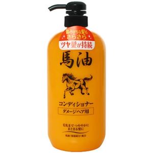 ジュンラブ 馬油コンディショナー ダメージヘア用 1000ml 【4セット】