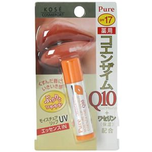 ピュア 薬用モイスチュア リップクリームQ コエンザイムQ10配合 SPF17 【6セット】