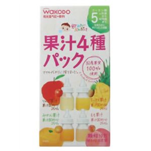 飲みたいぶんだけ 果汁4種パック 5g*10包 【20セット】