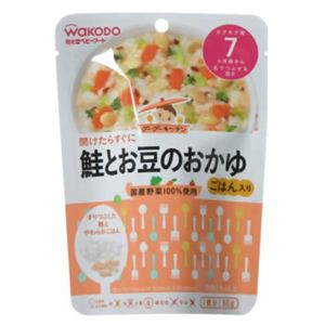 グーグーキッチン 鮭とお豆のおかゆ 80g 【22セット】