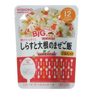 BIGサイズのグーグーキッチン しらすと大根のまぜご飯 120g 【18セット】