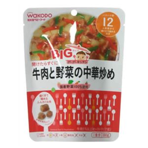 BIGサイズのグーグーキッチン 牛肉と野菜の中華炒め 100g 【18セット】