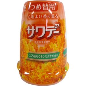 香り薫るサワデー つめ替 キンモクセイ&ミモザの香り 140g 【14セット】