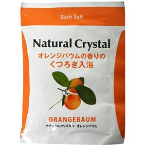 バスロマン ナチュラルクリスタル オレンジバウム 40g 【16セット】