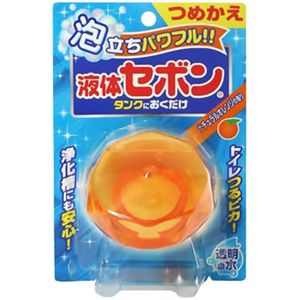 液体セボン タンクにおくだけ つめかえ ナチュラルオレンジ 80g 【12セット】