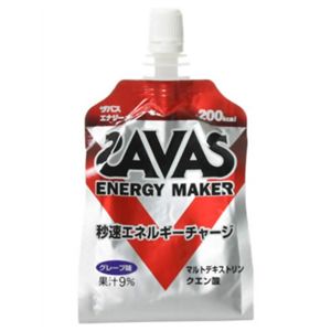 ザバス(SAVAS) エナジーメーカーゼリー 180g 【17セット】