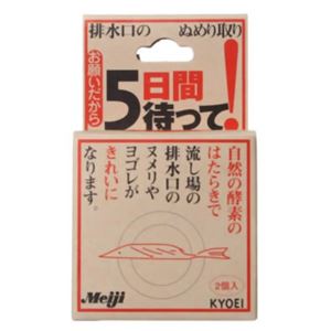 お願いだから5日間待って 排水口用 20g*2個 【3セット】