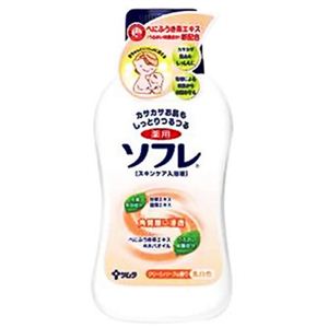 ソフレ スキンケア入浴液 クリーミーソープ 720ml 【8セット】