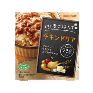 カゴメ 押し麦ごはんでチキンドリア 206g 【15セット】