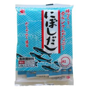 風味調味料 にぼしだし 4g*12本 【15セット】