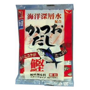 海洋深層水配合 かつおだし 4g*12本 【14セット】