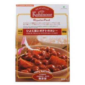 ひよこ豆とポテトのカレー 辛口 180g 【9セット】