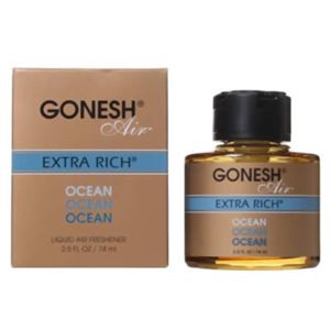 GONESH リキッドエアフレッシュナー オーシャン 74ml 【3セット】