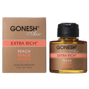 GONESH リキッドエアフレッシュナー ピーチ 74ml 【3セット】