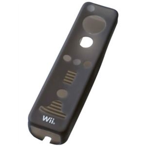 ロアス Wiiリモコン用シリコンカバー GSC-W001-BK(ブラック) 【3セット】