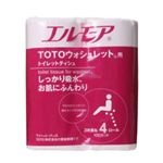 エルモア TOTOウォシュレット用トイレットティシュ 4ロール 【9セット】