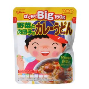 グリコ ぱくもぐBig 野菜と肉団子のカレーうどん 【17セット】