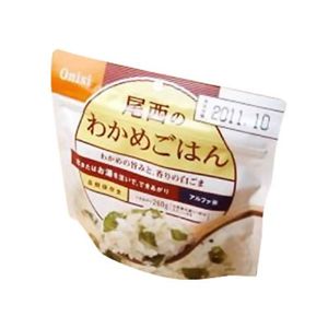 アルファ米 尾西のわかめごはん 【10セット】