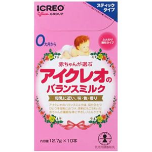 アイクレオ バランスミルク スティックタイプ 12.7g*10本入 【15セット】