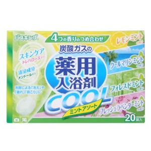 バスキング 薬用入浴剤COOL ミントアソート 20錠 【6セット】