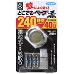 どこでもベープNo.1NEOセット 240時間 (メタリックグレー) 【2セット】