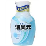 トイレの消臭元 柔軟剤の香り やわらかソープ 400ml 【15セット】