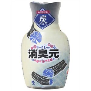 トイレの消臭元 心がなごむ炭の香り 400ml 【14セット】