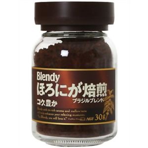 ブレンディ ほろにが焙煎ブラジルブレンド 30g 【22セット】