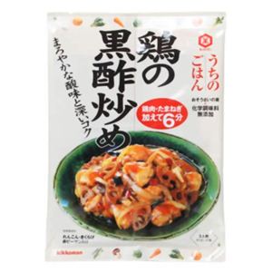 キッコーマン うちのごはん 鶏の黒酢炒め 118g 【18セット】