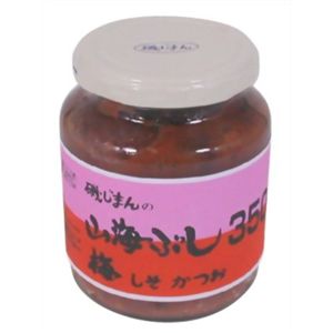 磯じまん 山海ぶし 梅しそかつお 350g 【4セット】