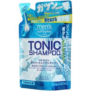 メンズソフティモ リンスインスーパートニックシャンプー つめかえ用 400ml 【6セット】