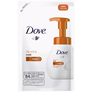 ダヴ フレッシュ泡洗顔 つめかえ用 130ml 【Dove】 【6セット】