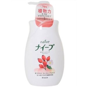 ナイーブ ボディソープ ローズヒップエキス配合 580ml 【5セット】