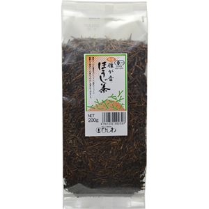 ひしわ 有機雁ヶ音ほうじ茶 200g 【5セット】