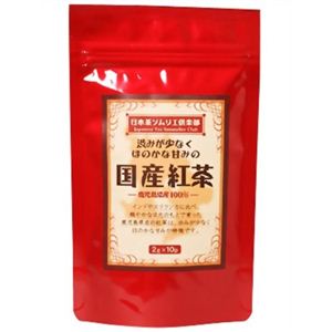 日本茶ソムリエ倶楽部 国産紅茶 ティーバッグ 2g*10P 【6セット】