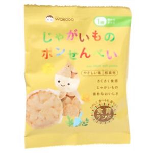 食育ランド じゃがいものポンせんべい 10g 【32セット】