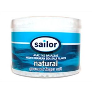 sailor 地中海シーソルトフレーク ナチュラル 125g 【3セット】