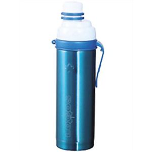 保冷ヒップボトル 500ml ブルー 【10セット】