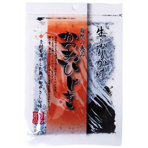 生ふりかけ 自然の恵み かつおひじき 60g 【8セット】