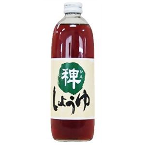 稗しょうゆ 500ml 【5セット】