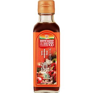 カントリーハーヴェスト 有機中濃ソース 180ml 【11セット】