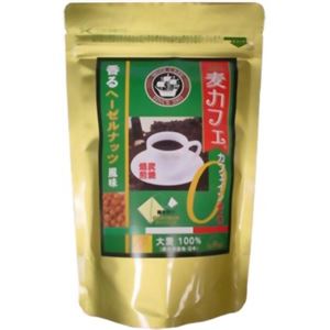 健茶館麦カフェ 香るヘーゼルナッツ風味 4.5g*15P 【4セット】