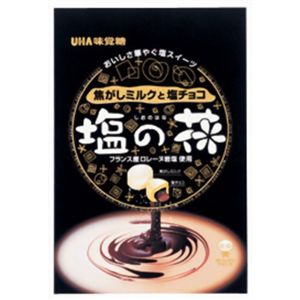 UHA味覚糖 塩の花 焦がしミルクと塩チョコ 75g 【34セット】