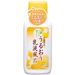 お湯物語 うるおう乳液風呂 ゆずみつの香り 600ml 【4セット】