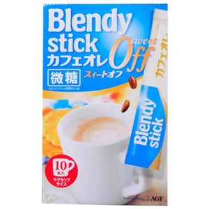 ブレンディ カフェオレ スィートオフ(微糖) 10g*10本入 【25セット】