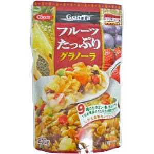 Goota フルーツたっぷりグラノーラ 230g 【14セット】